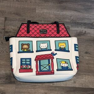 Loungefly Hello Kitty Pink and White Tote